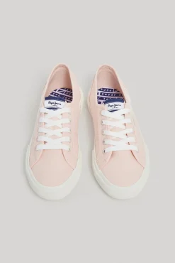 Pepe Jeans Sneakers-Sapatilhas Básicas Algodão rosa
