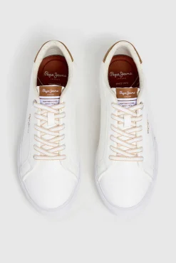 Pepe Jeans Sneakers-Sapatilhas Clássicas Fecho Cordões branco