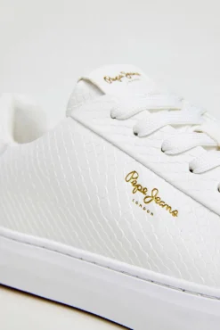 Pepe Jeans Sneakers-Sapatilhas Clássicas Sola Cupsole branco