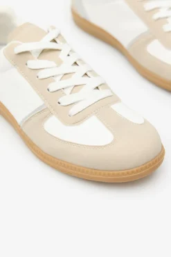 Cortefiel Sneakers-Sapatilhas desportivas Ecru