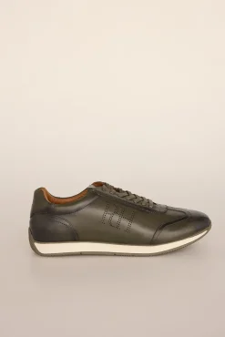 Pedro del Hierro Sneakers-Sapatilhas icónicas sola borracha Verde