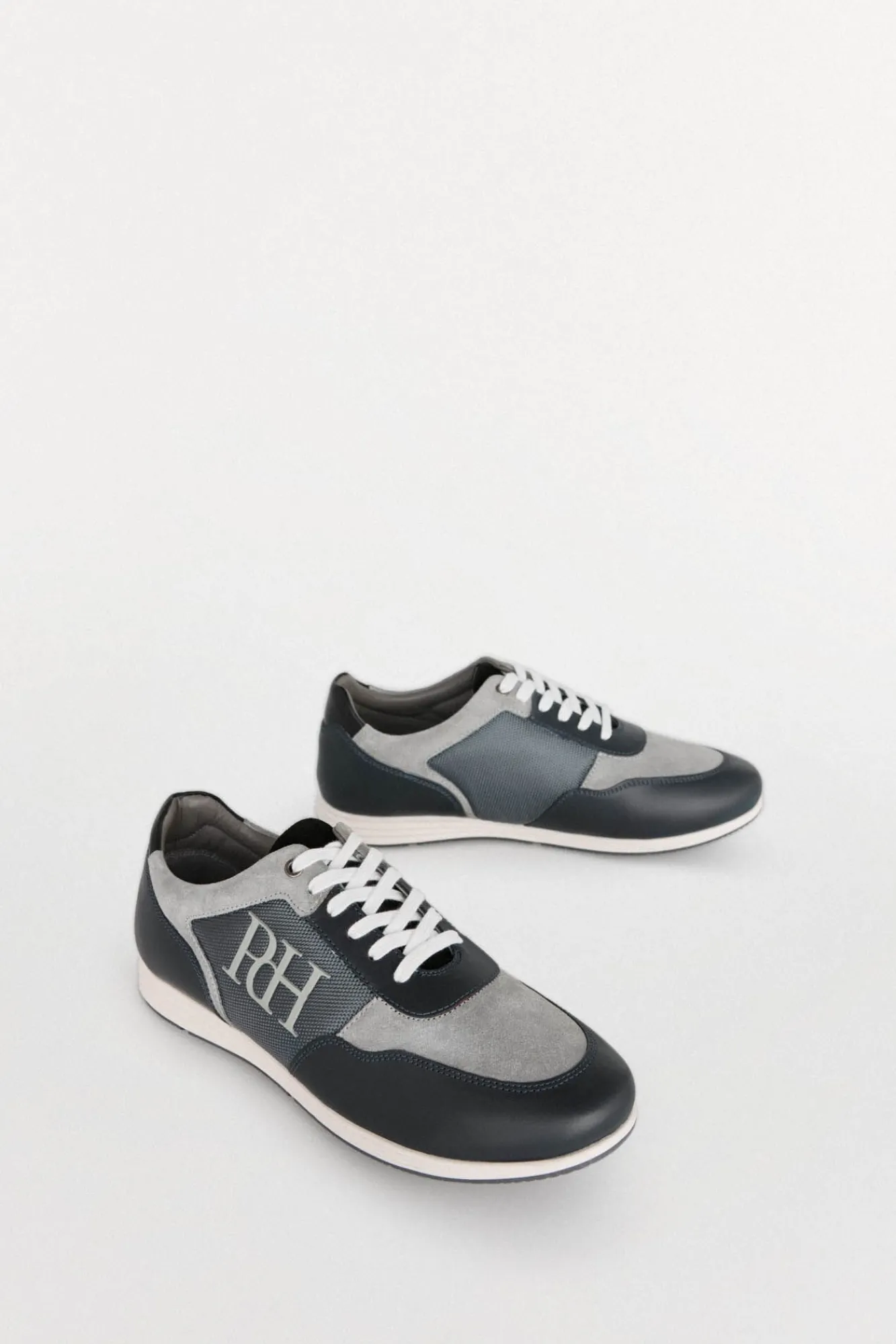 Pedro del Hierro Sneakers-Sapatilhas icónicas sola borracha Cizento