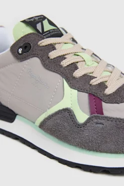 Pepe Jeans Sneakers-Sapatilhas retro cinzento
