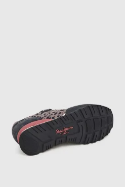 Pepe Jeans Sneakers-Sapatilhas retro cinzento