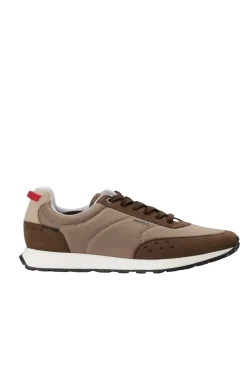 HUGO Sneakers-Sapatilhas retro Castanho