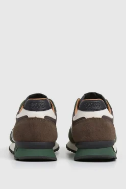 Pepe Jeans Sneakers-Sapatilhas retro Caqui escuro