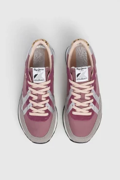 Pepe Jeans Sneakers-Sapatilhas Running Retro rosa