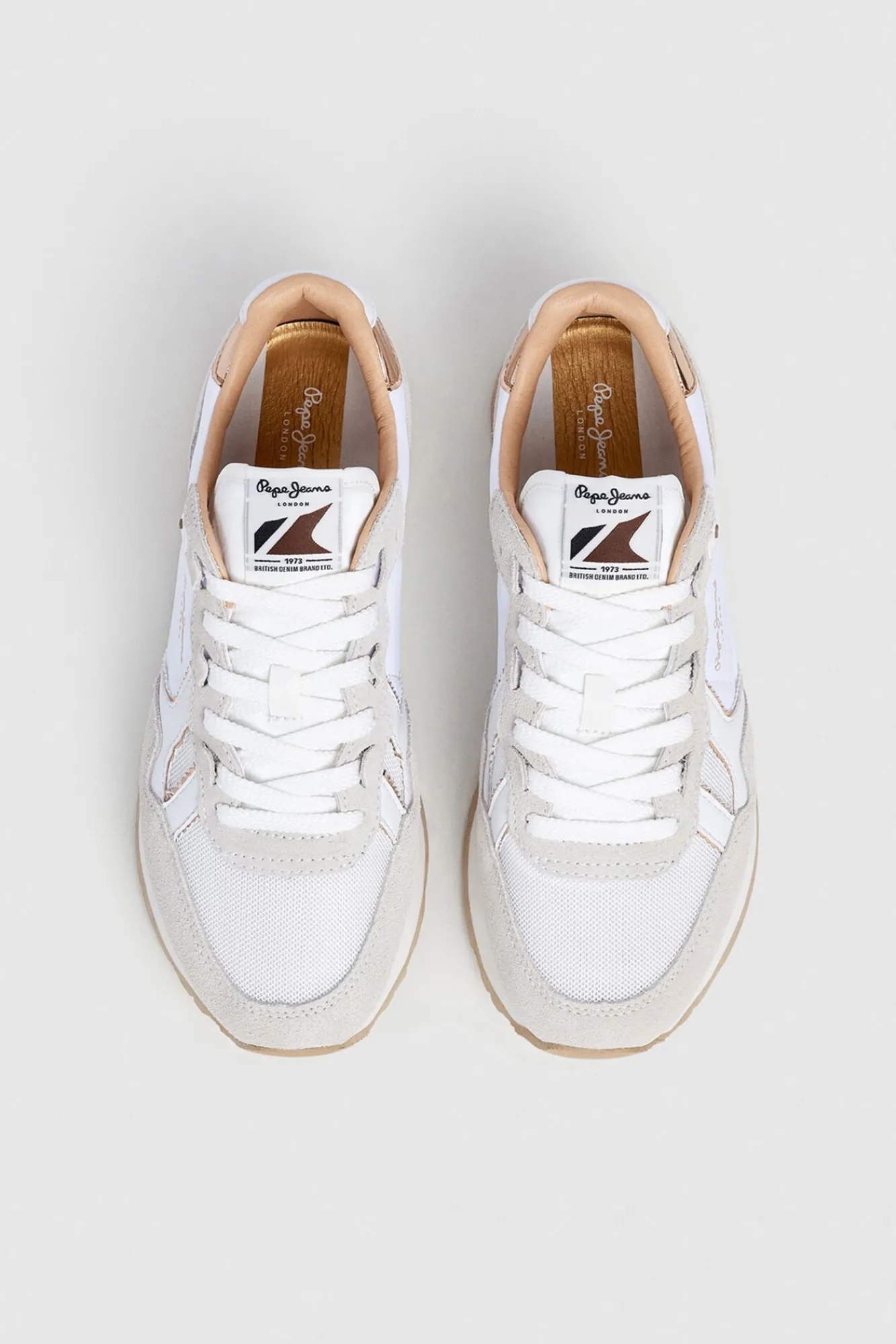 Pepe Jeans Sneakers-Sapatilhas Running Retro branco