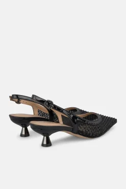 Alma en Pena Saltos|Sneakers-Sapato aberto de salto baixo Preto