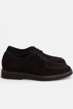 Silbon Sneakers-sapato clássico de croute Castanho