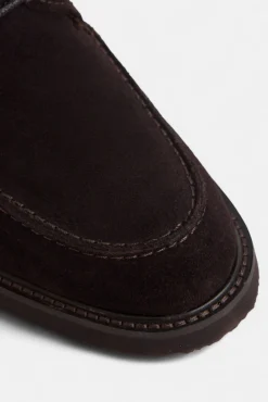 Silbon Sneakers-sapato clássico de croute Castanho