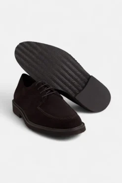 Silbon Sneakers-sapato clássico de croute Castanho