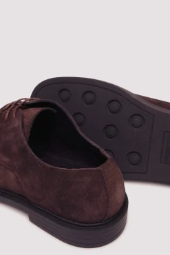 Springfield Sapato Social-sapato social de couro castanho