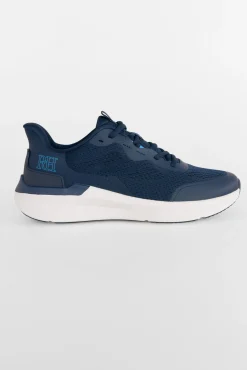 Pedro del Hierro Sneakers-Sapato têxtil com atacadores Azul