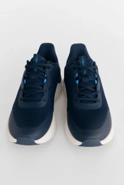 Pedro del Hierro Sneakers-Sapato têxtil com atacadores Azul