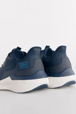 Pedro del Hierro Sneakers-Sapato têxtil com atacadores Azul