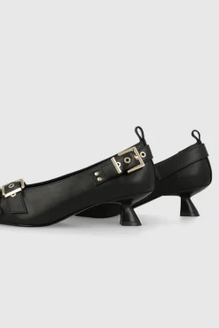 Lodi Calçado De Couro-Sapatos de couro com enfeites Preto