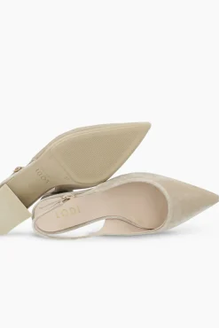 Lodi Saltos|Calçado De Couro-Sapatos de veludo Tostado