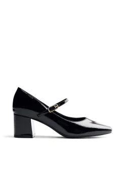 Gioseppo Saltos-Sapatos estilo Mary-Jane Preto