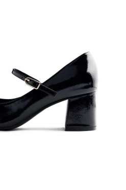 Gioseppo Saltos-Sapatos estilo Mary-Jane Preto