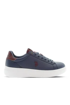 Us Polo Sneakers-Sapatos masculinos Azul