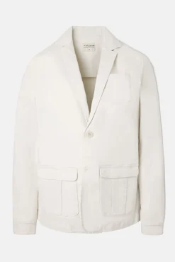 Silbon Blazers|Blazers-Semi-blazer casual Tostado