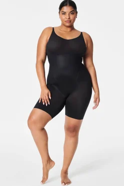 Spanx Roupa Interior-Shaping-Body in mittlerer Beinlänge Nude preto
