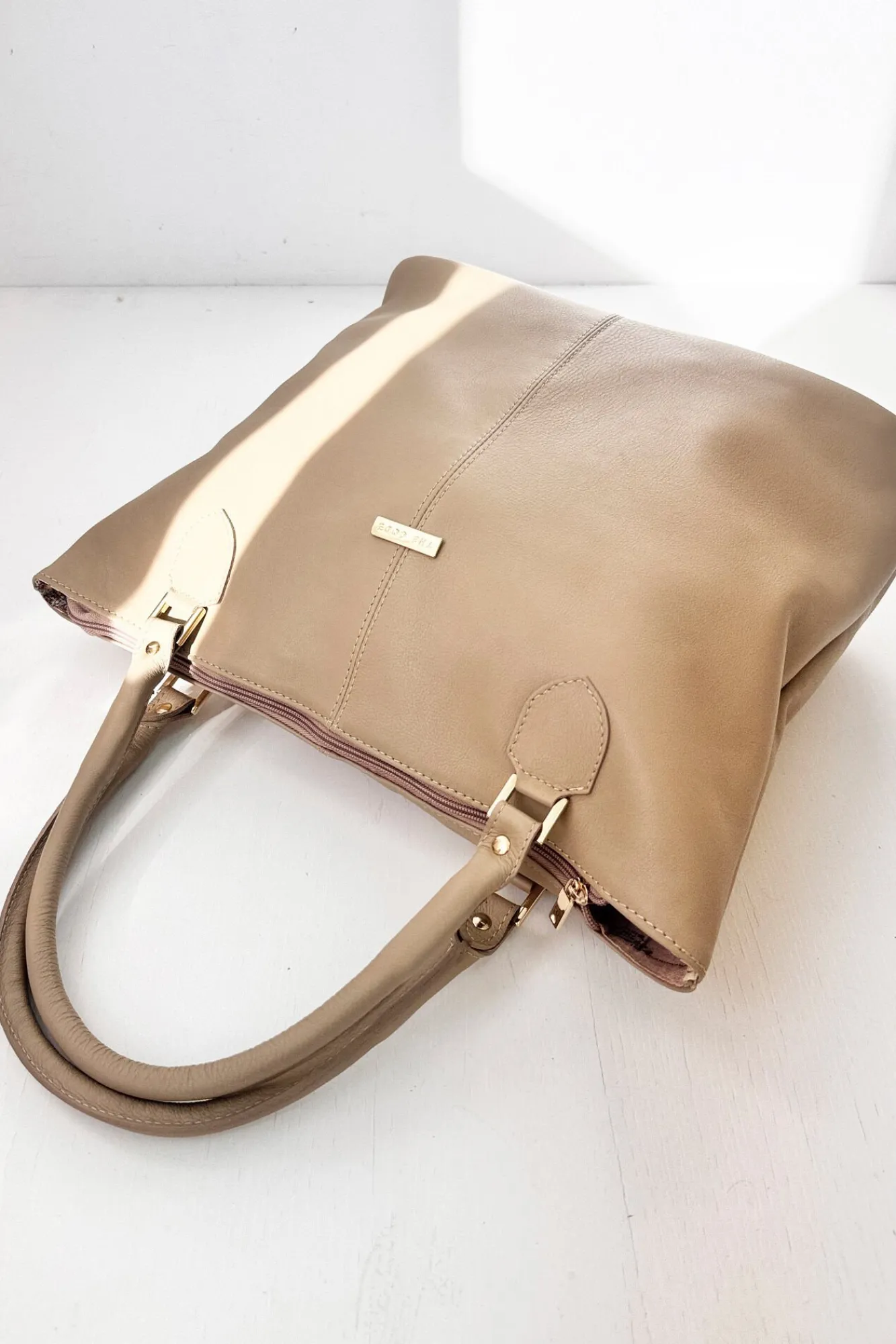 The Code Malas-Shopper Maria pele mocha Castanho