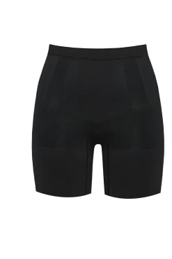 Spanx Roupa Interior-Short reductor invisible cinturilla negro preto