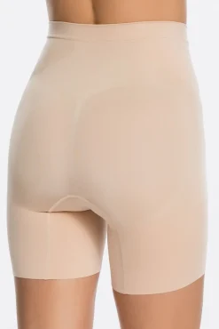 Spanx Roupa Interior-Short reductor invisible cinturilla nude cru