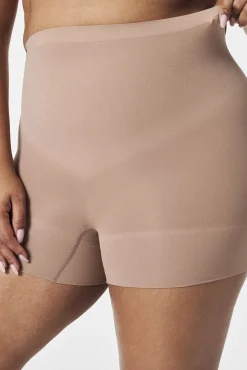 Spanx Roupa Interior-Shorts moldador de cintura cru