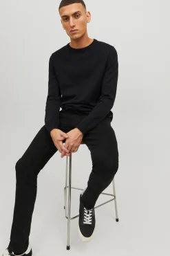 Jack & Jones Camisolas-Skinny Jeans Ela preto