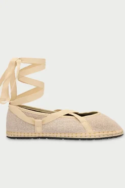 Flabelus Sabrinas-Slipper de lino Tostado