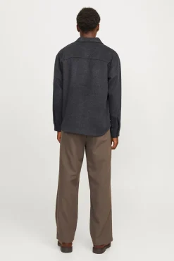 Jack & Jones Camisas-Sobrecamisa de sarja preto