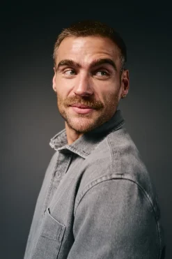 OOTO Camisas-Sobrecamisa denim Cinzento