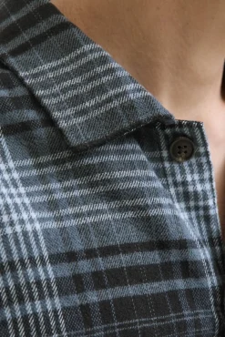 Jack & Jones Camisas-Sobrecamisa xadrez cinzento