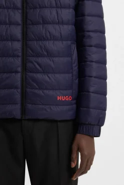 HUGO Sobretudos|Ultralights-Sobretudo Azul