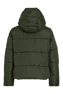 Vila Sobretudos|Casacos-Sobretudo acolchoado com capuz Verde