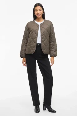 Vila Sobretudos|Casacos-Sobretudo acolchoado ultraleve Tostado