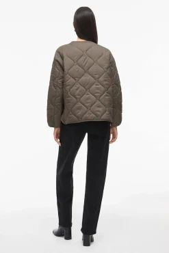 Vila Sobretudos|Casacos-Sobretudo acolchoado ultraleve Tostado