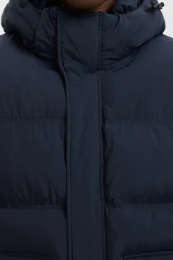 Selected Sobretudos|Ultralights-Sobretudo com capuz Azul