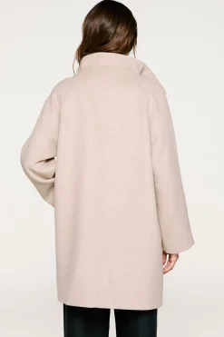 Selected Sobretudos|Casacos-Sobretudo com gola chaminé. Tostado