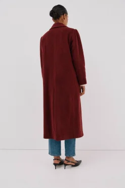 Cortefiel Casacos-Sobretudo comprido tecido italiano Granada