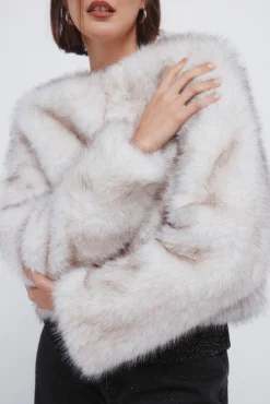 Springfield Casacos-Sobretudo curto de pele cru