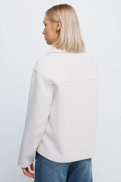 Springfield Casacos-Sobretudo curto trespassado bege