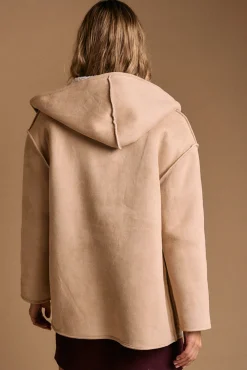 Polín Et Moi Sobretudos|Casacos-Sobretudo de borrego Mariale Castanho