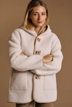 Polín Et Moi Sobretudos|Casacos-Sobretudo de borrego Mariale Castanho