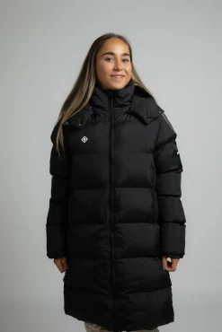 Izas Sobretudos|Casacos-Sobretudo de fibra longa preto