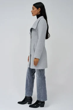 Salsa Jeans Sobretudos|Casacos-Sobretudo de lã Cinzento