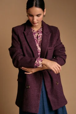 Polín Et Moi Casacos-Sobretudo de pano Amaia Granada